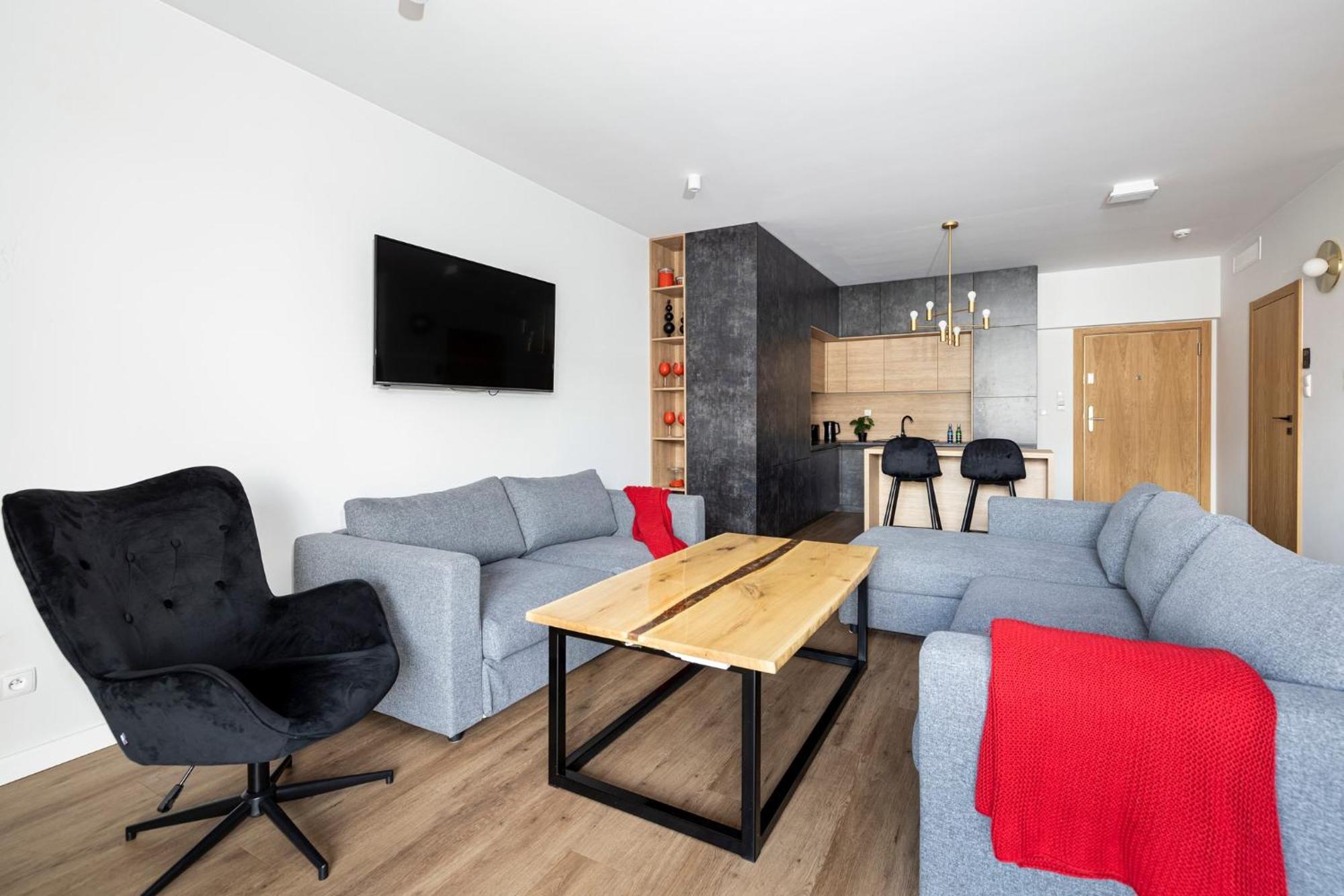 Rent Like Home - Apartamenty W Deo Plaza Gdańsk Szoba fotó